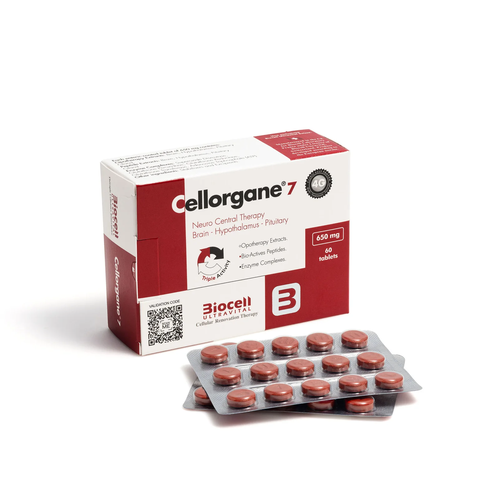 Cellorgane ® 7 packaging and product