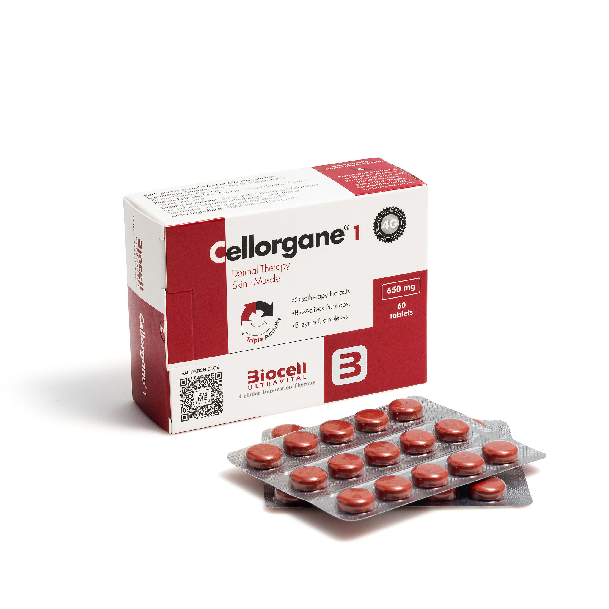 Cellorgane ® 1 packaging and product