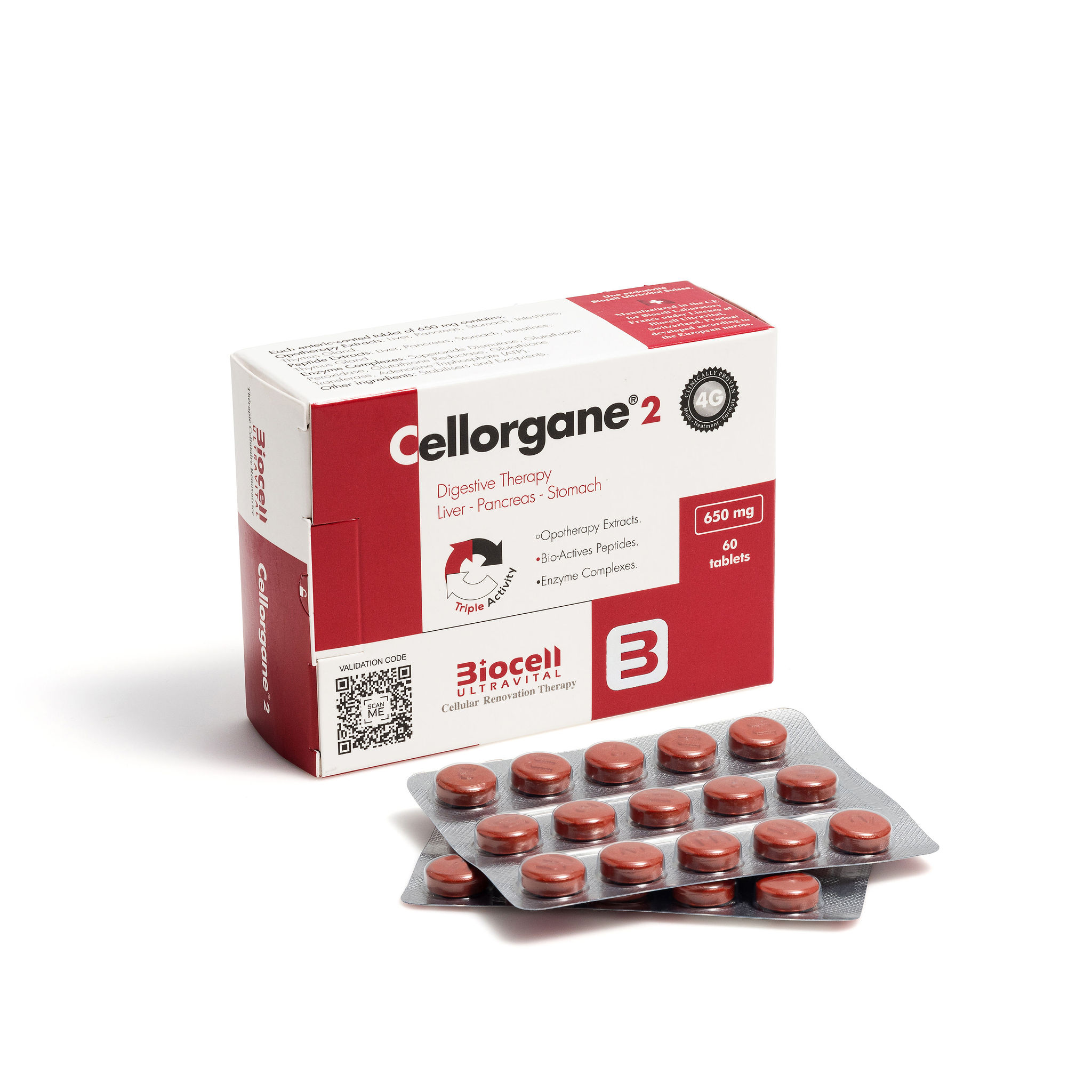 Cellorgane ® 2 packaging and product